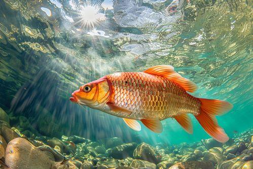 八卦锦鲤图片欣赏,探寻神秘图案背后的文化内涵