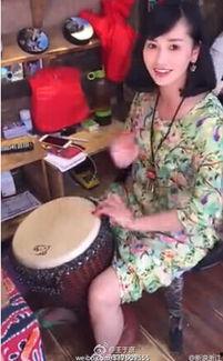 手鼓网红夏微资料,鼓动心灵，奏响青春旋律