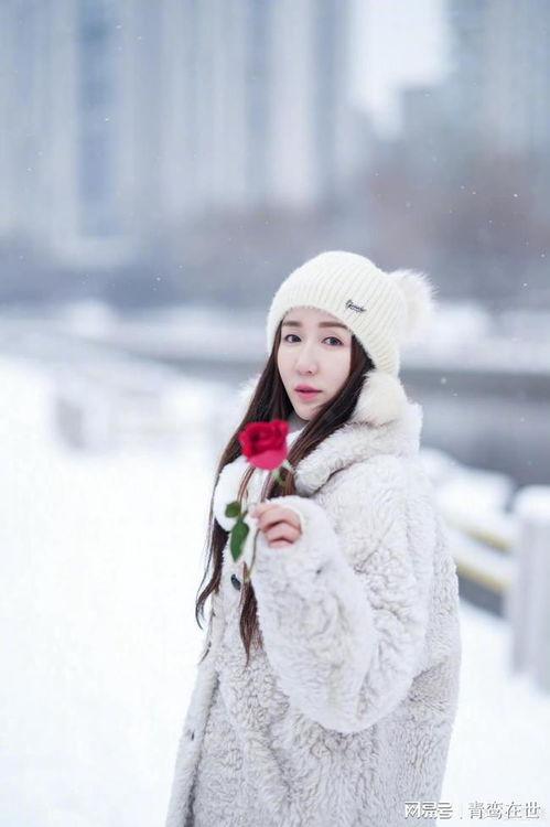 明星雪地写真,明星雪地写真集锦